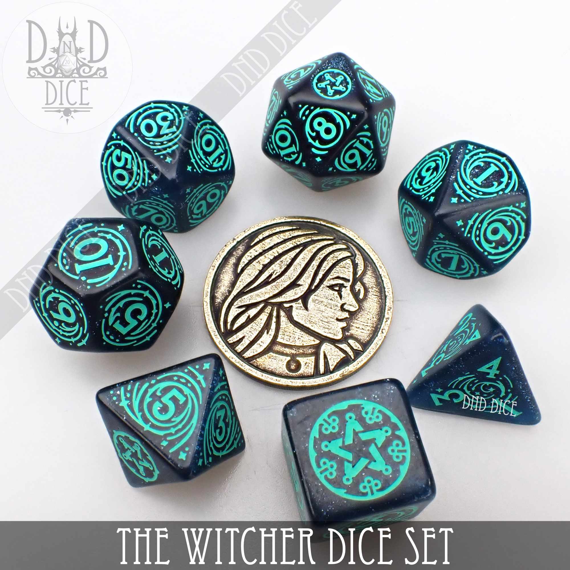The Witcher Dice Set and Coin - Yennefer - Image 13