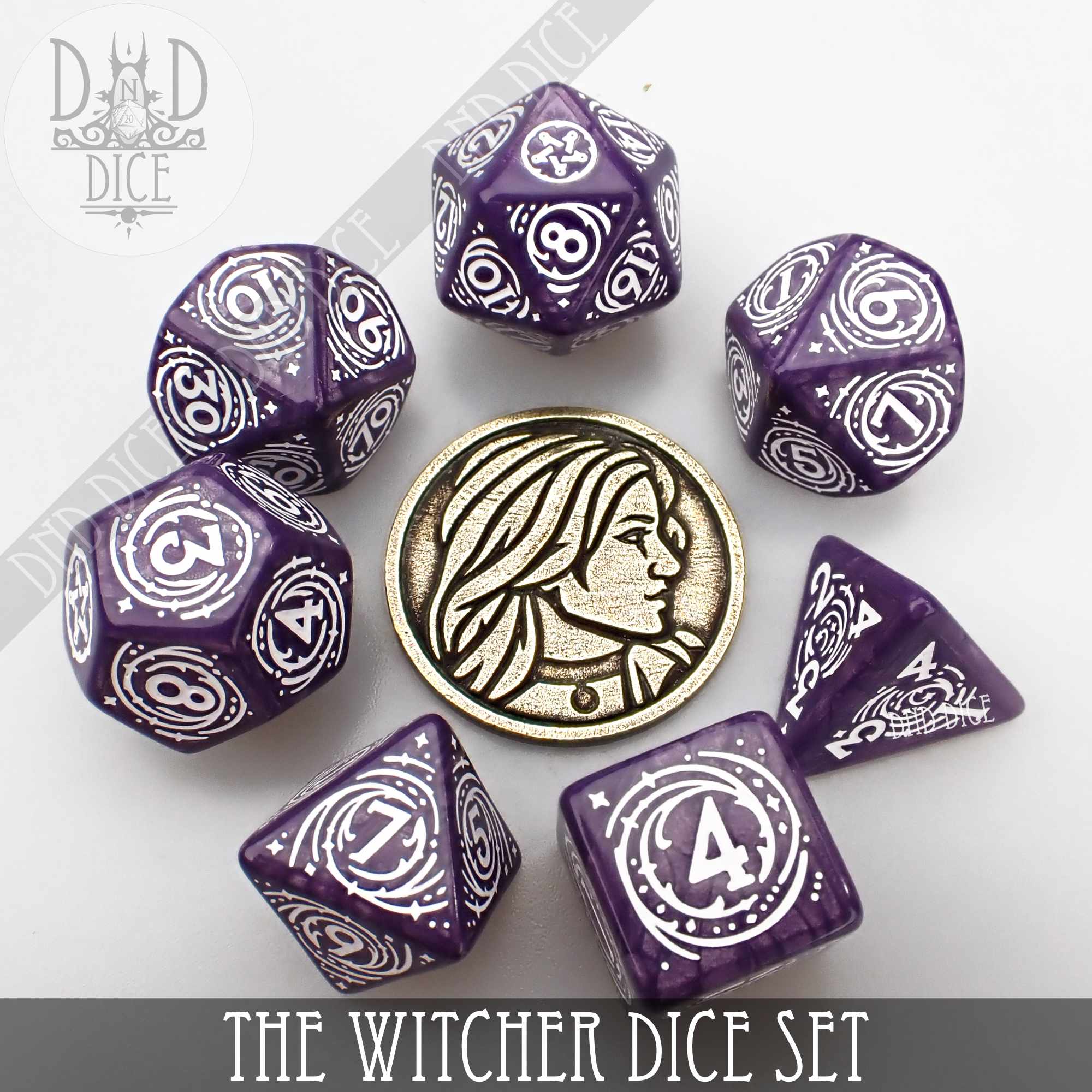 The Witcher Dice Set and Coin - Yennefer - Image 5
