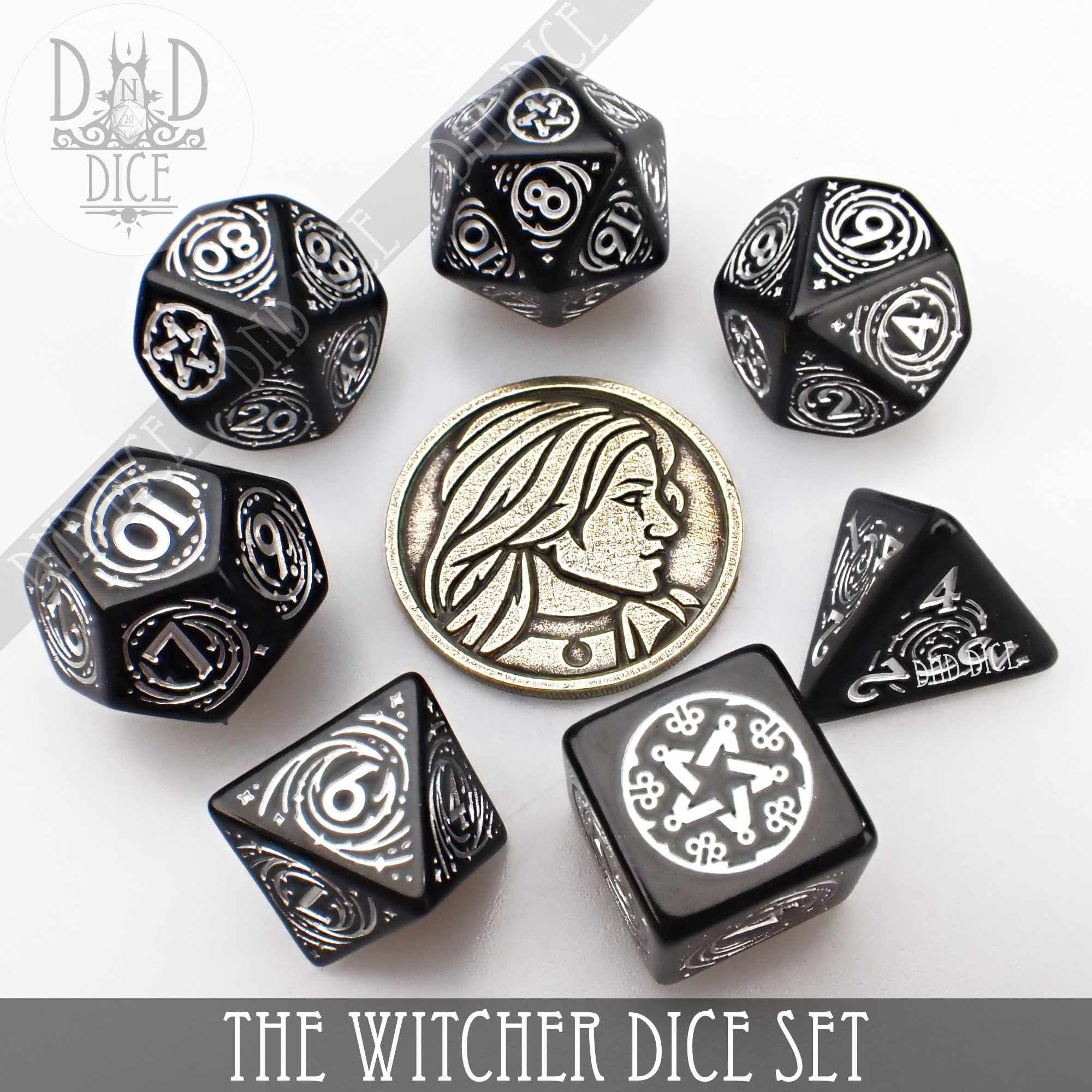 The Witcher Dice Set and Coin - Yennefer - Image 9