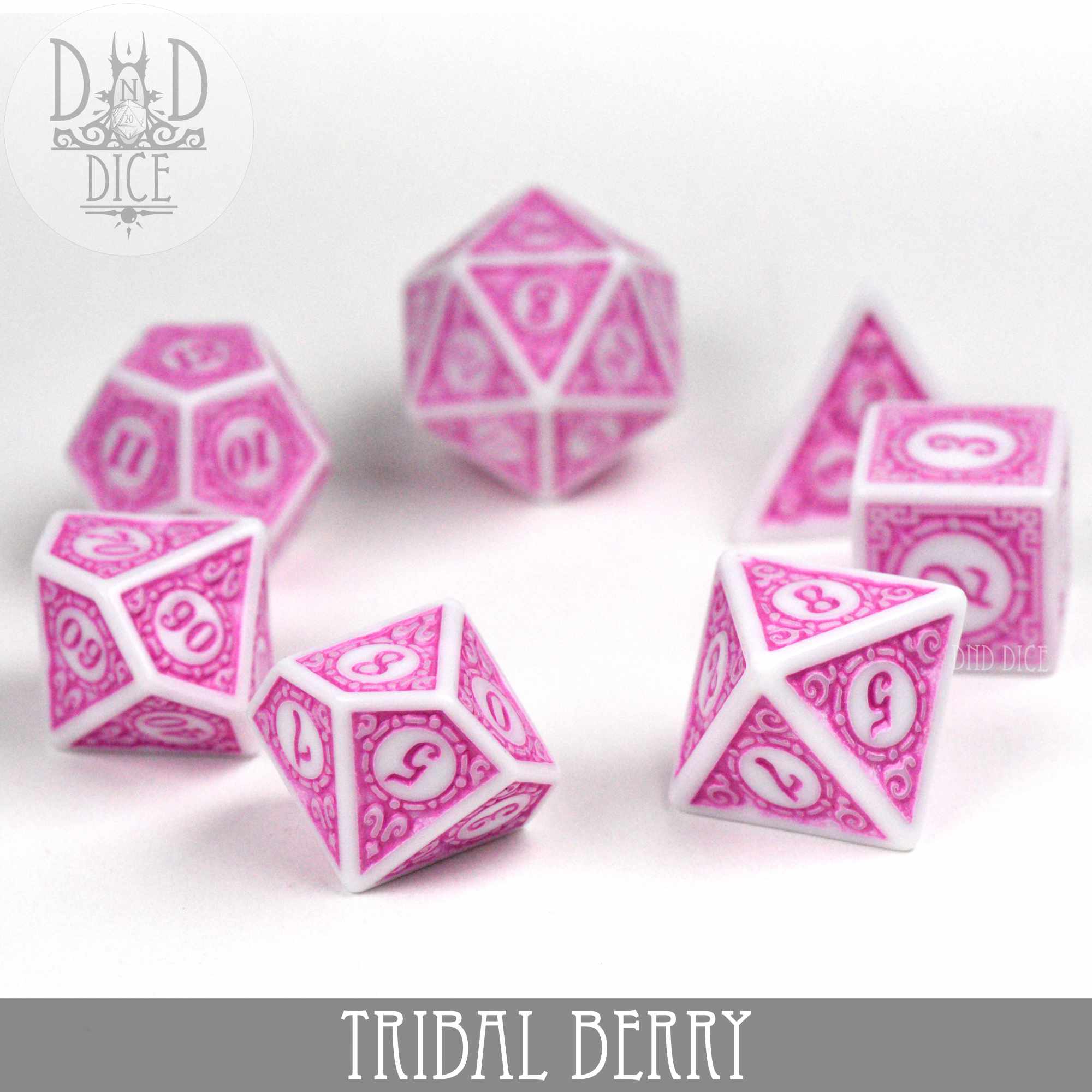 Tribal Berry Dice Set - Image 3