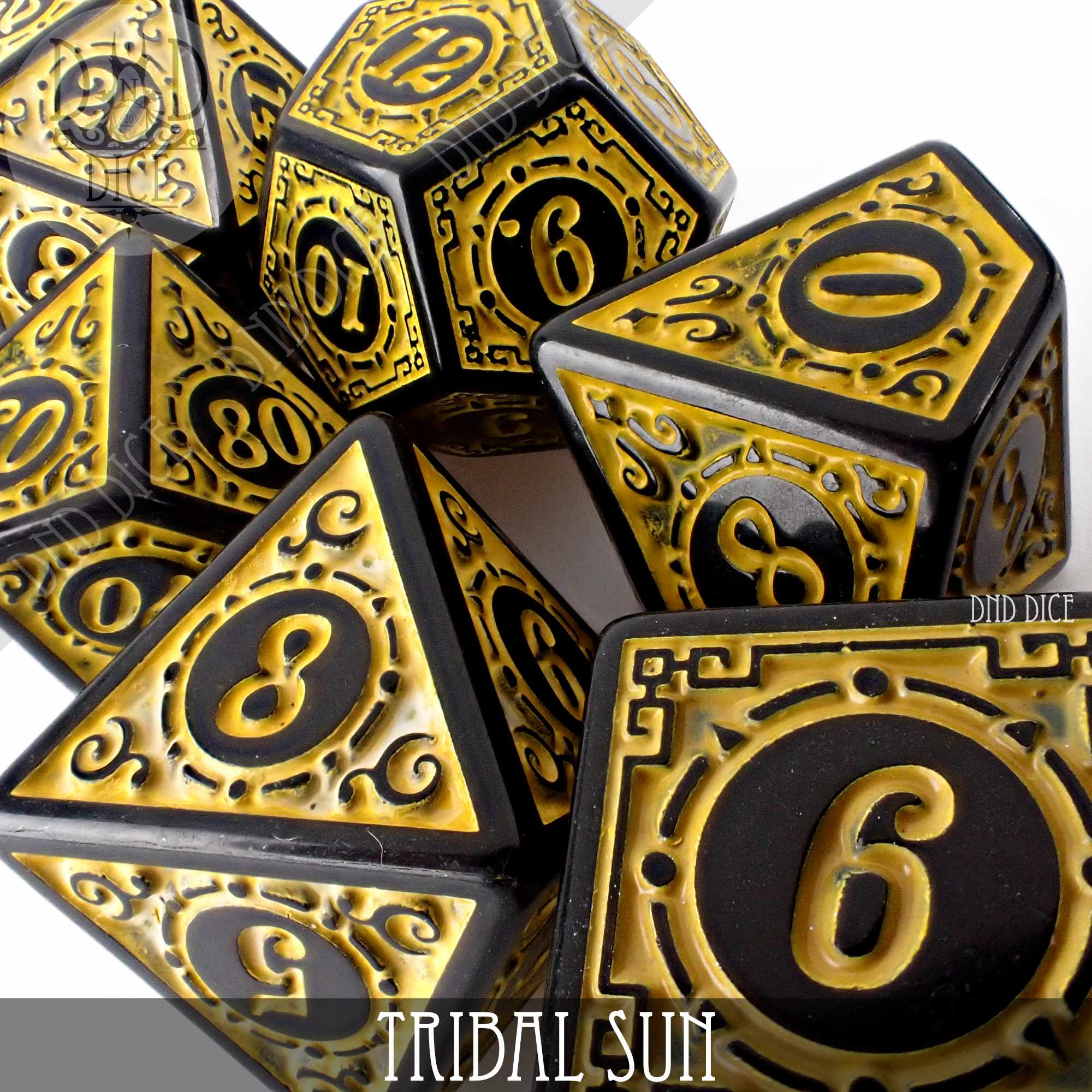 Tribal Sun Dice Set - Image 2