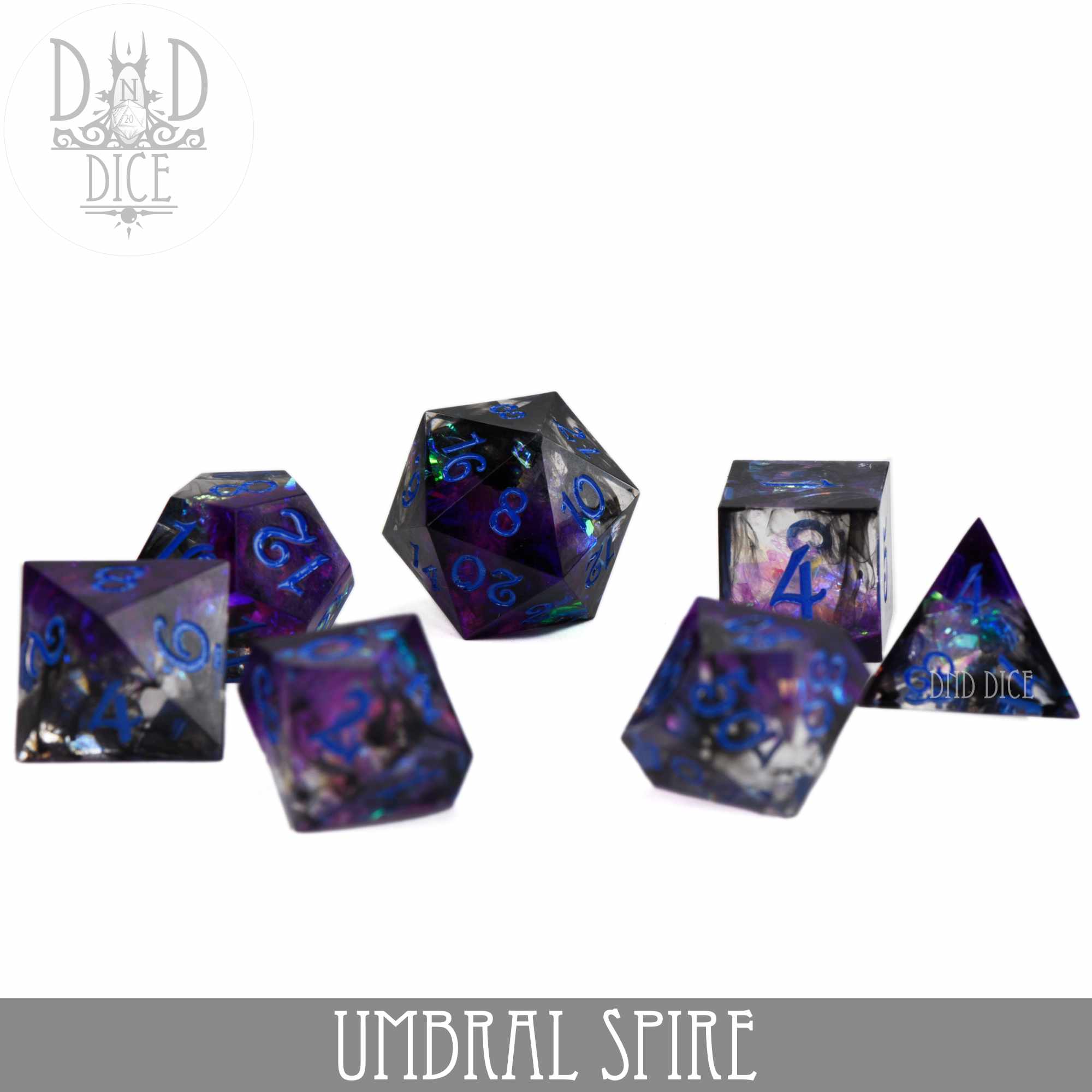 Umbral Spire Handmade Dice Set - Image 3