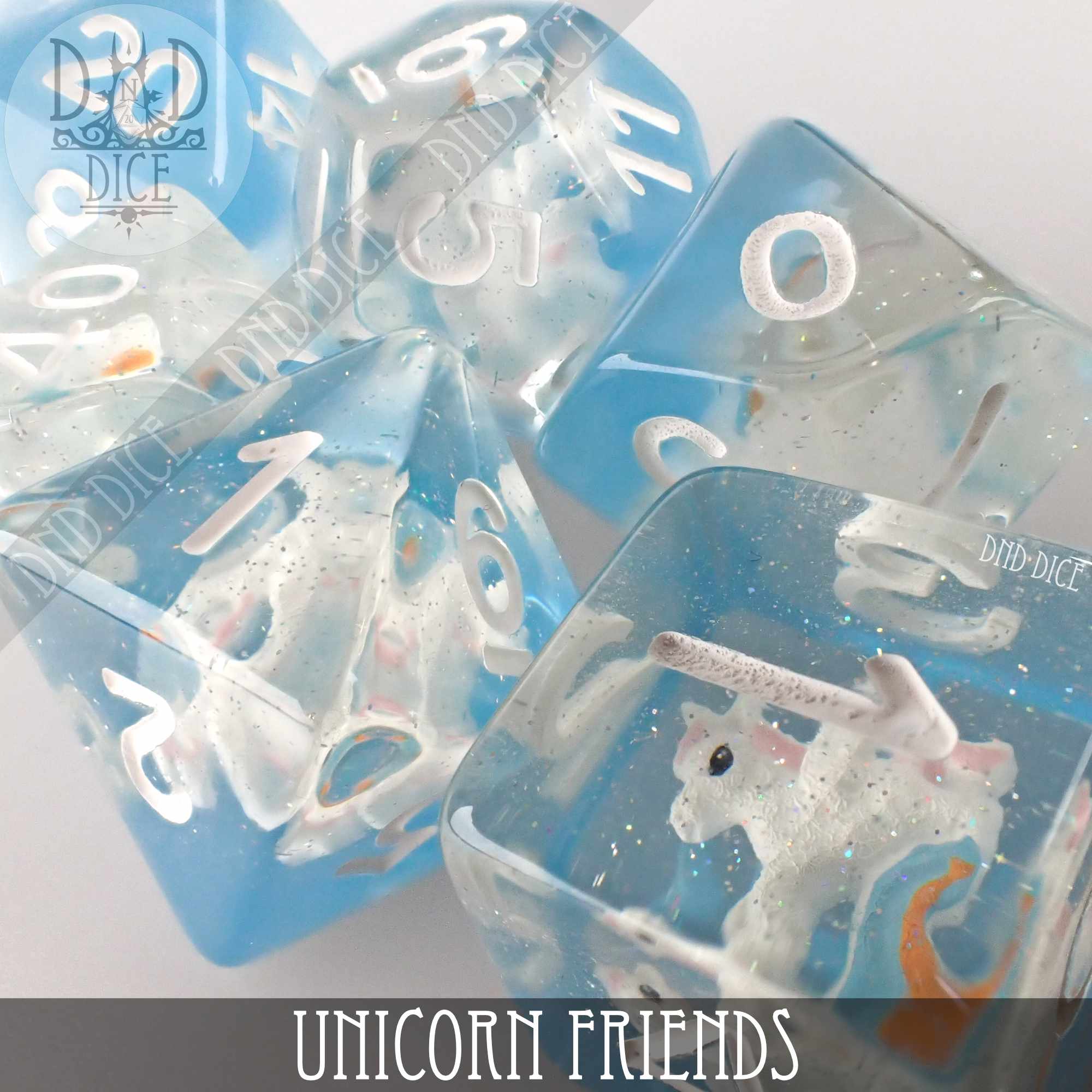 Unicorn Friends Dice Set - Image 2
