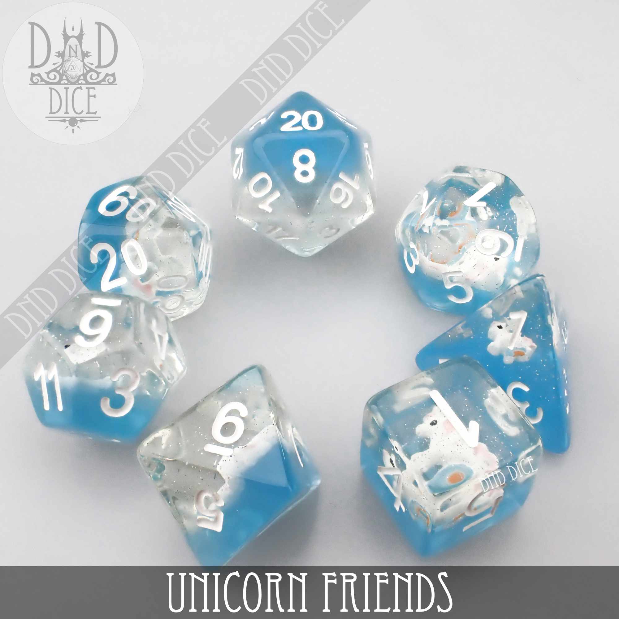 Unicorn Friends Dice Set - Image 3