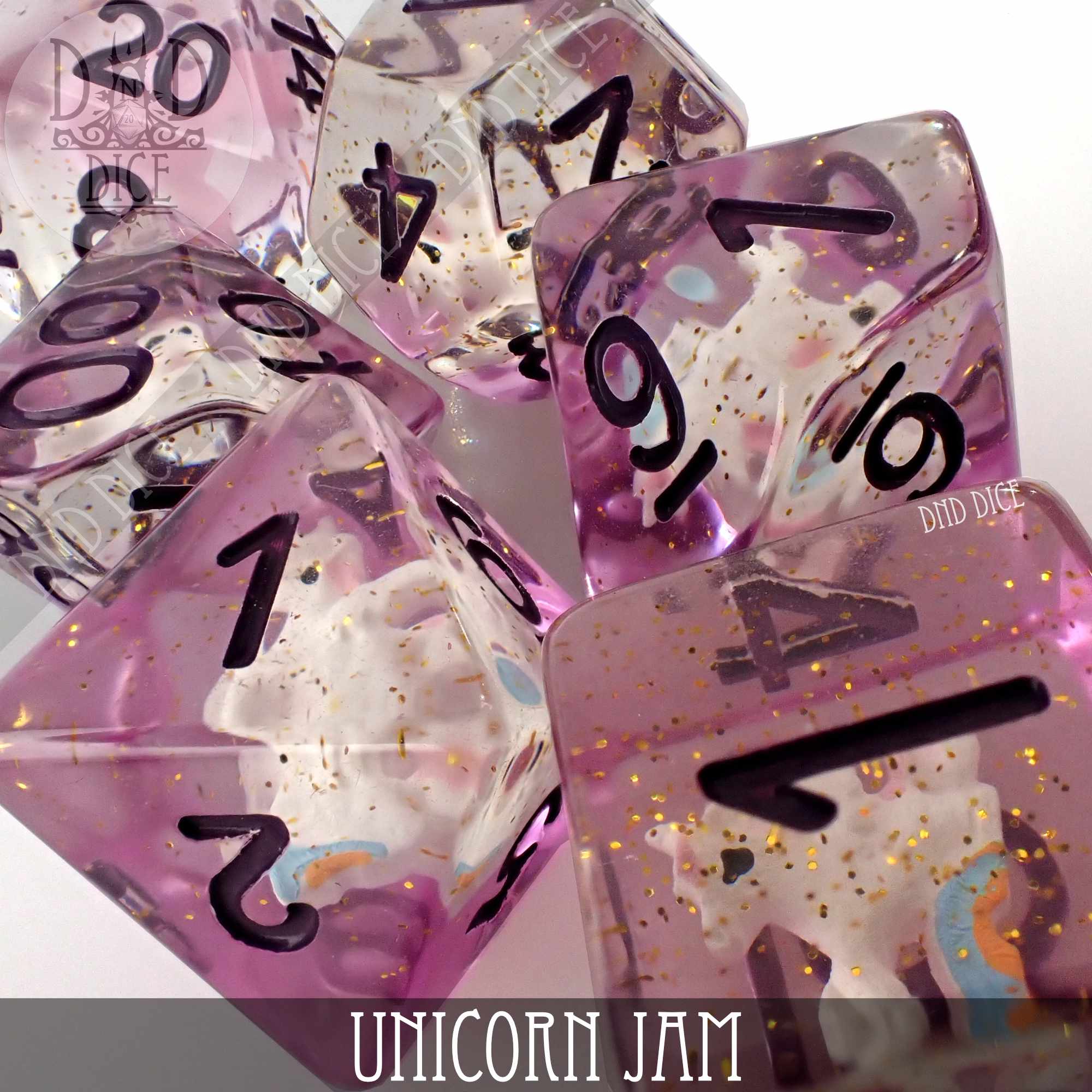 Unicorn Jam Dice Set - Image 2