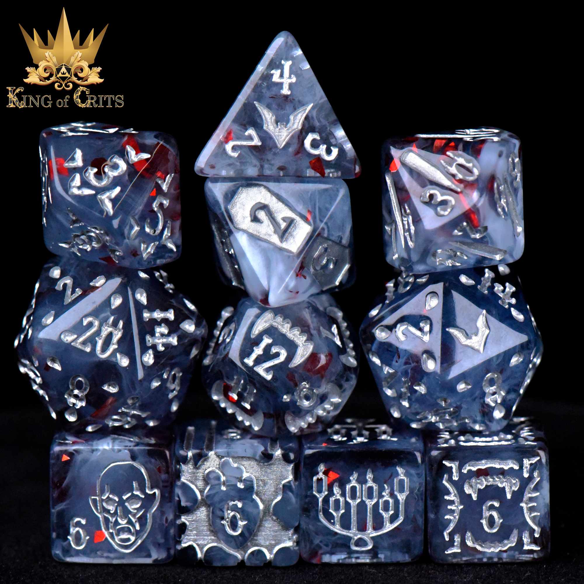 Vampiric Bloodline 11 Dice Set - Image 2