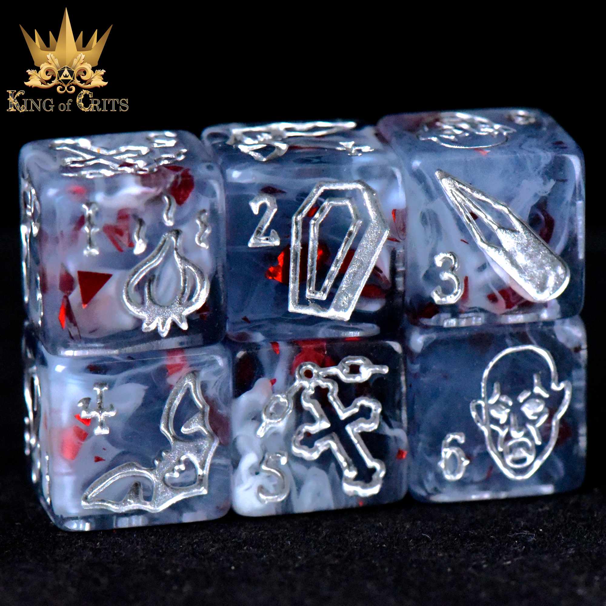 Vampiric Bloodline 11 Dice Set - Image 6