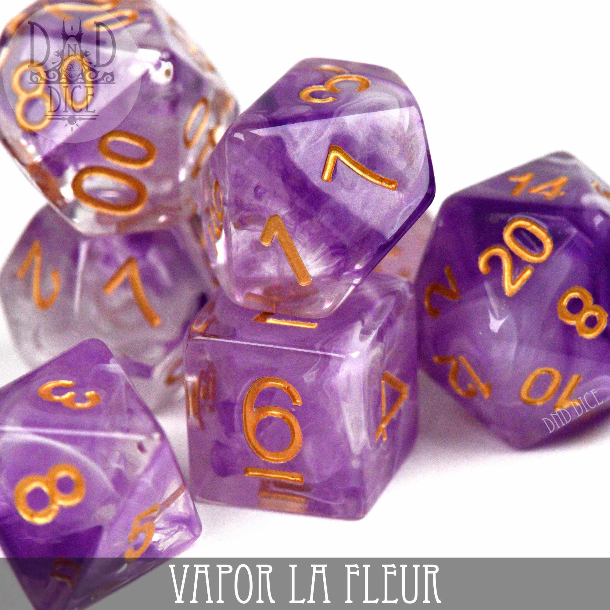 Vapor La Fleur Dice Set - Image 2