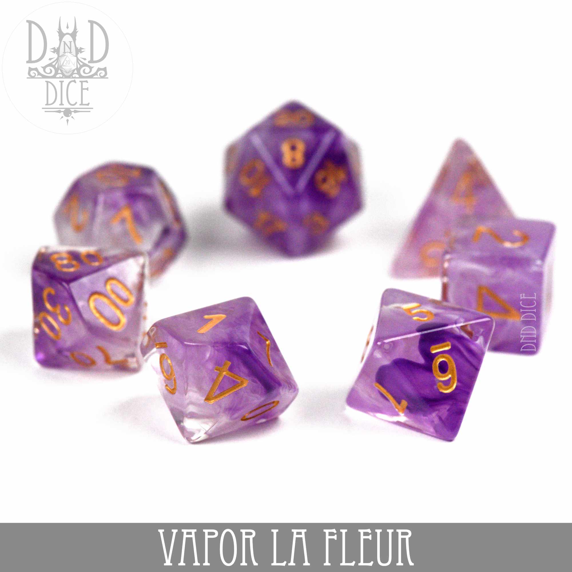 Vapor La Fleur Dice Set - Image 3