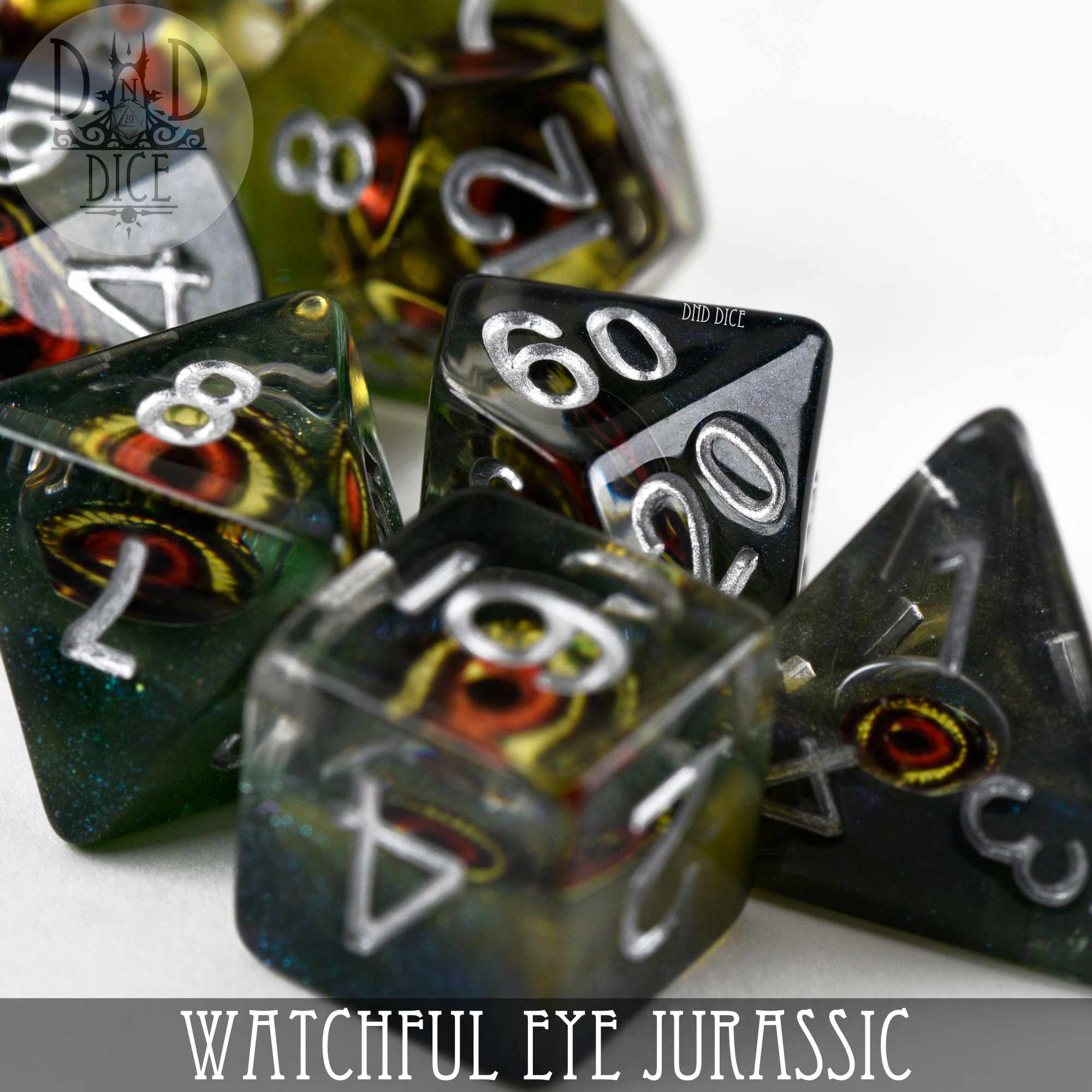 Watchful Eye - Jurassic Dice Set - Image 2