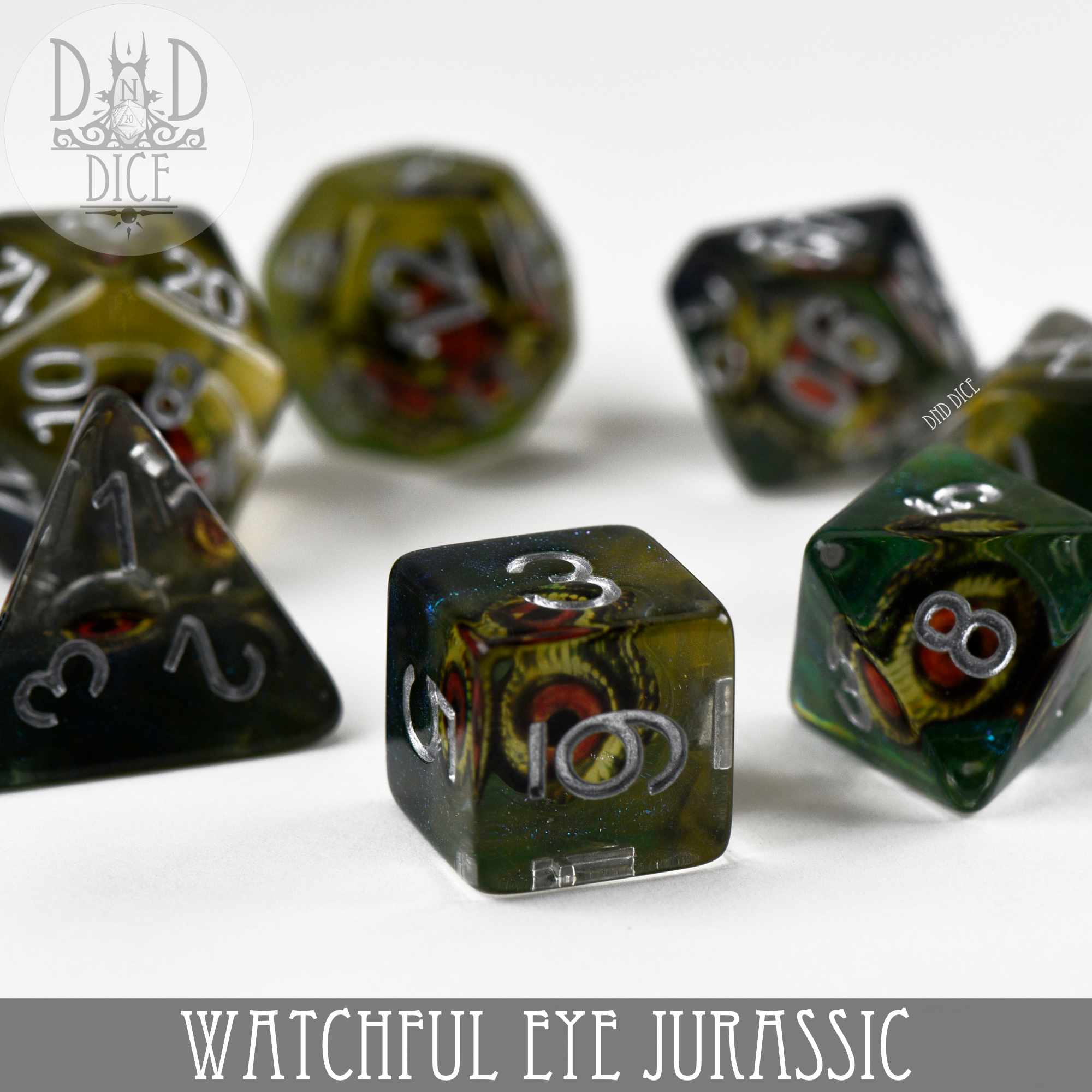 Watchful Eye - Jurassic Dice Set - Image 3