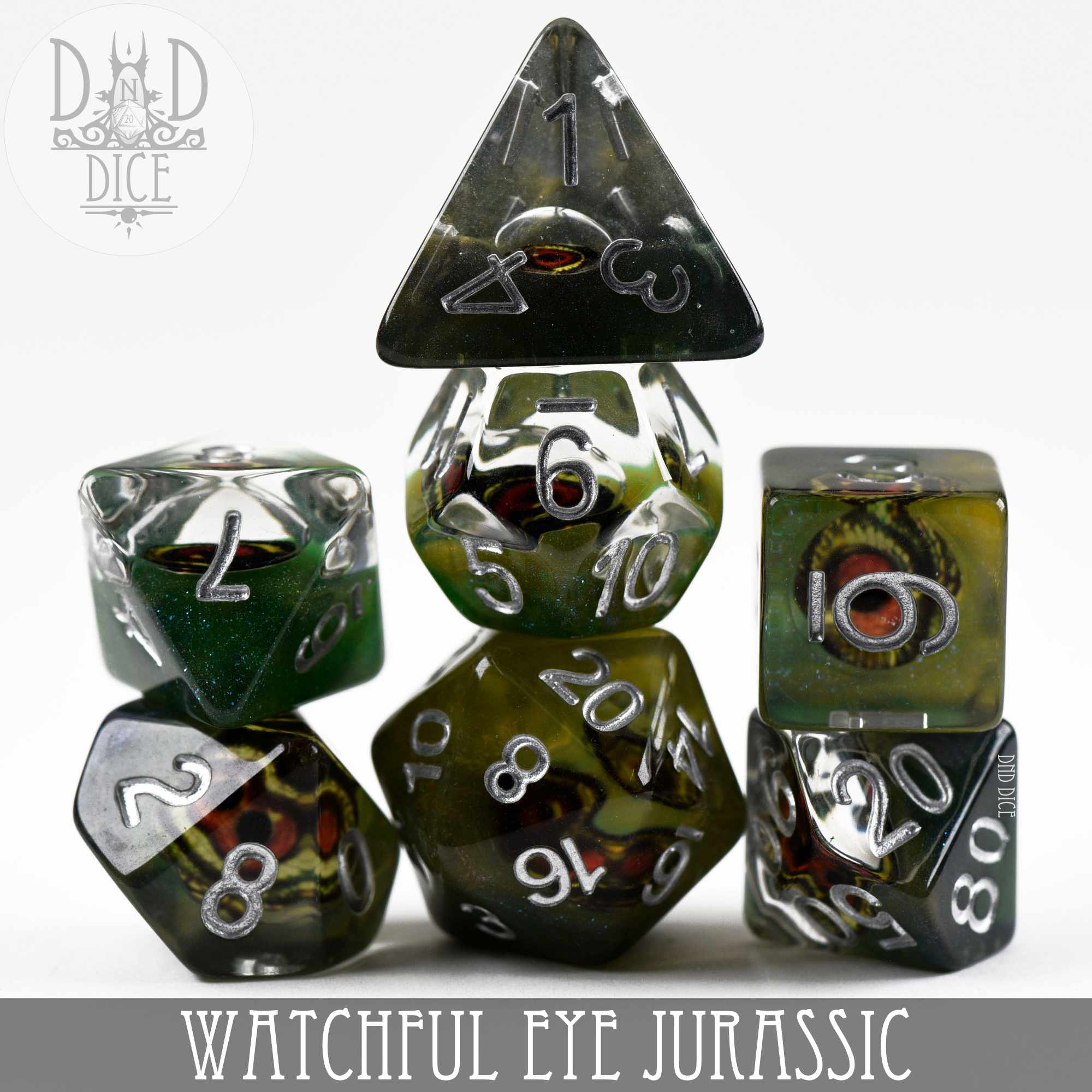 Watchful Eye - Jurassic Dice Set - Image 4