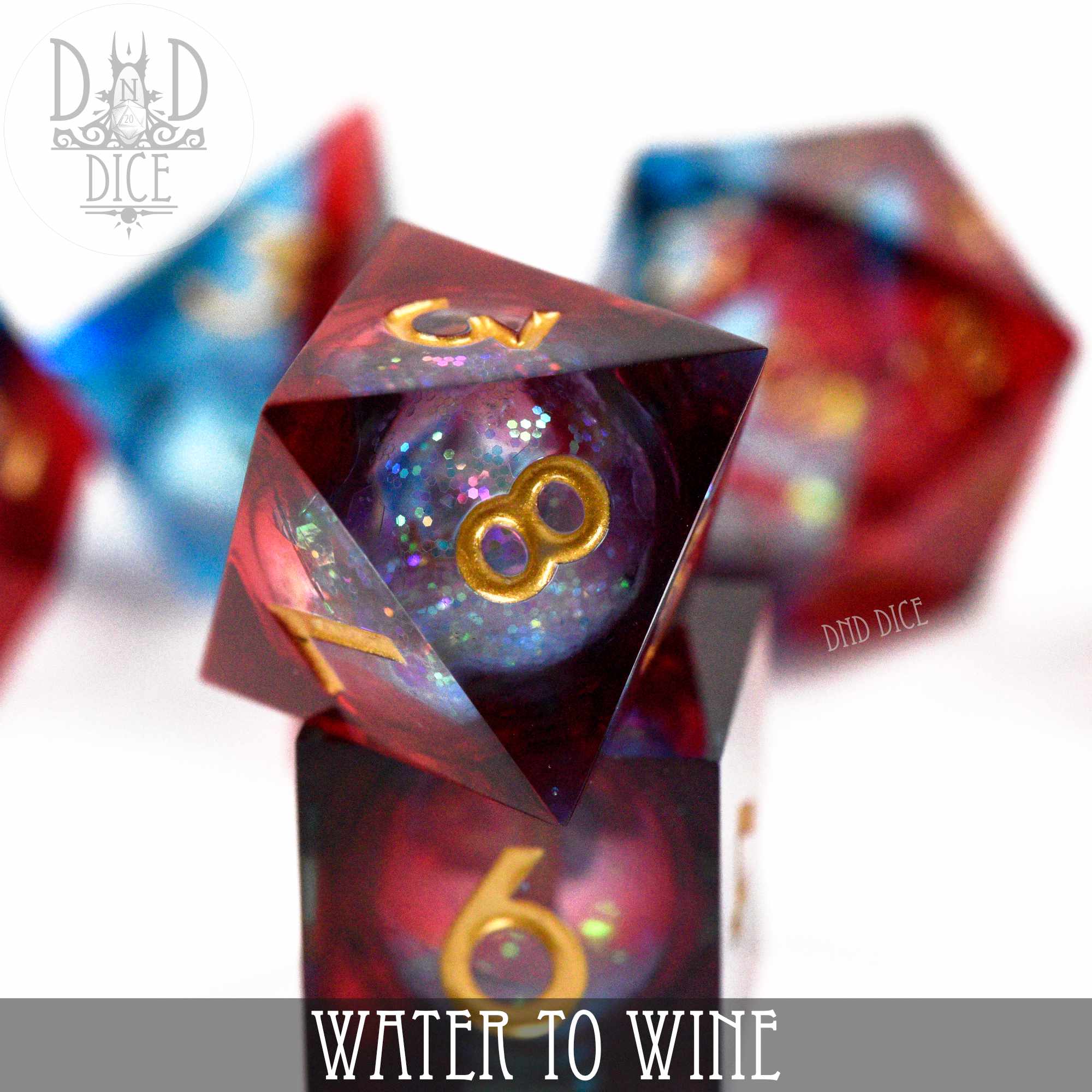 Water to Wine Liquid Core Dice Set - Image 2