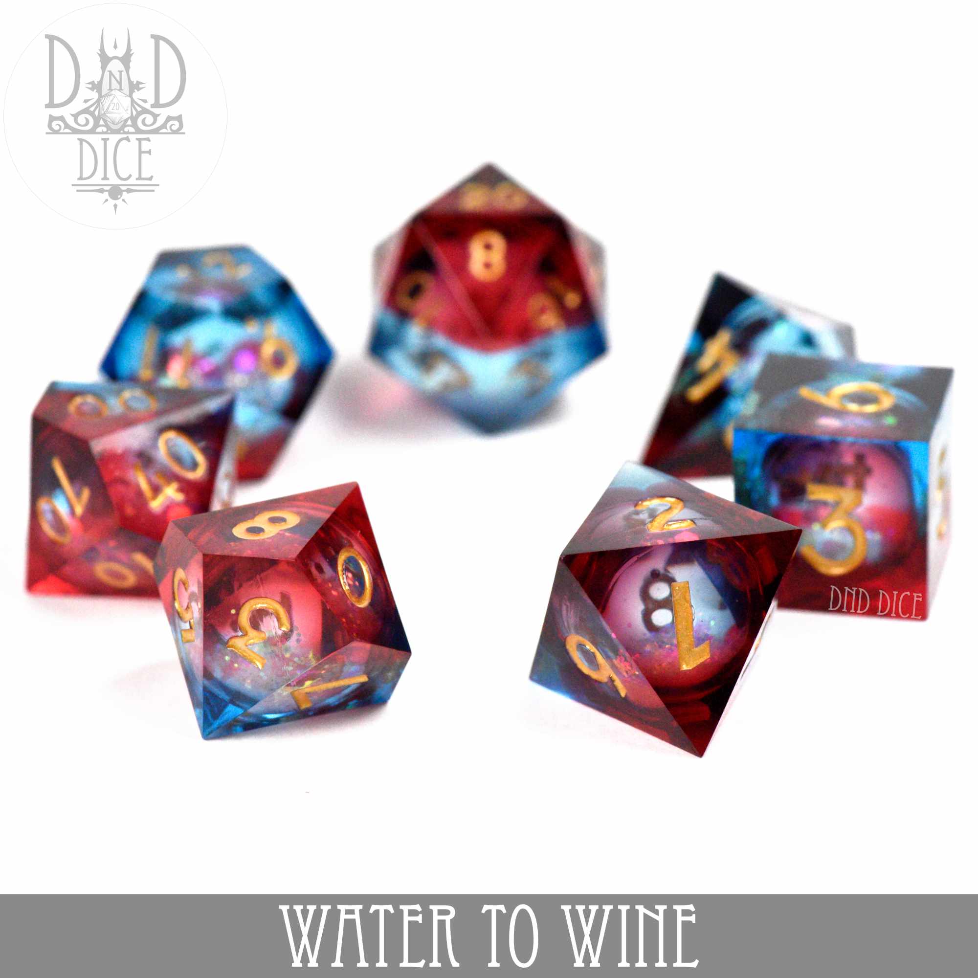 Water to Wine Liquid Core Dice Set - Image 3