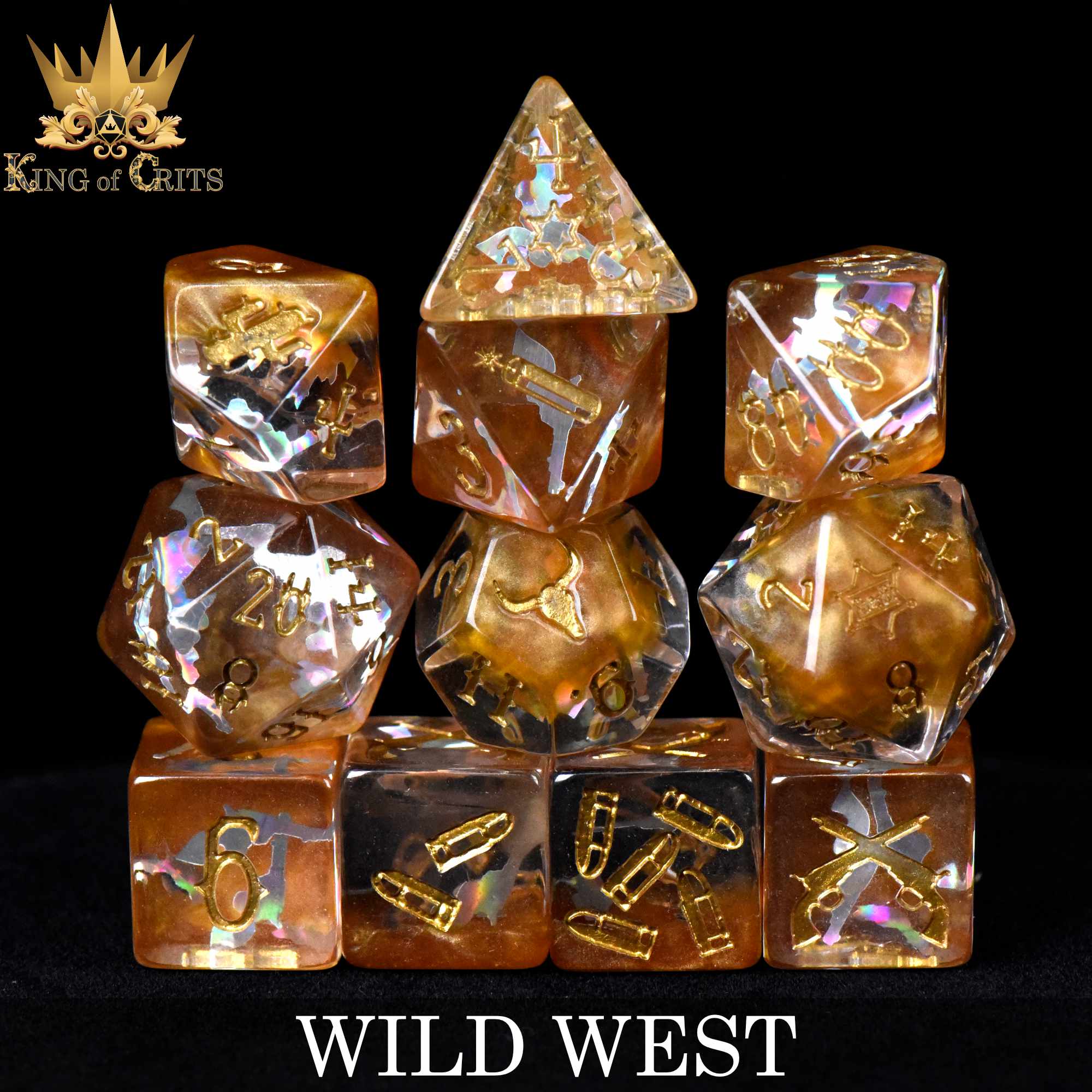 Wild West 11 Dice Set - Image 2