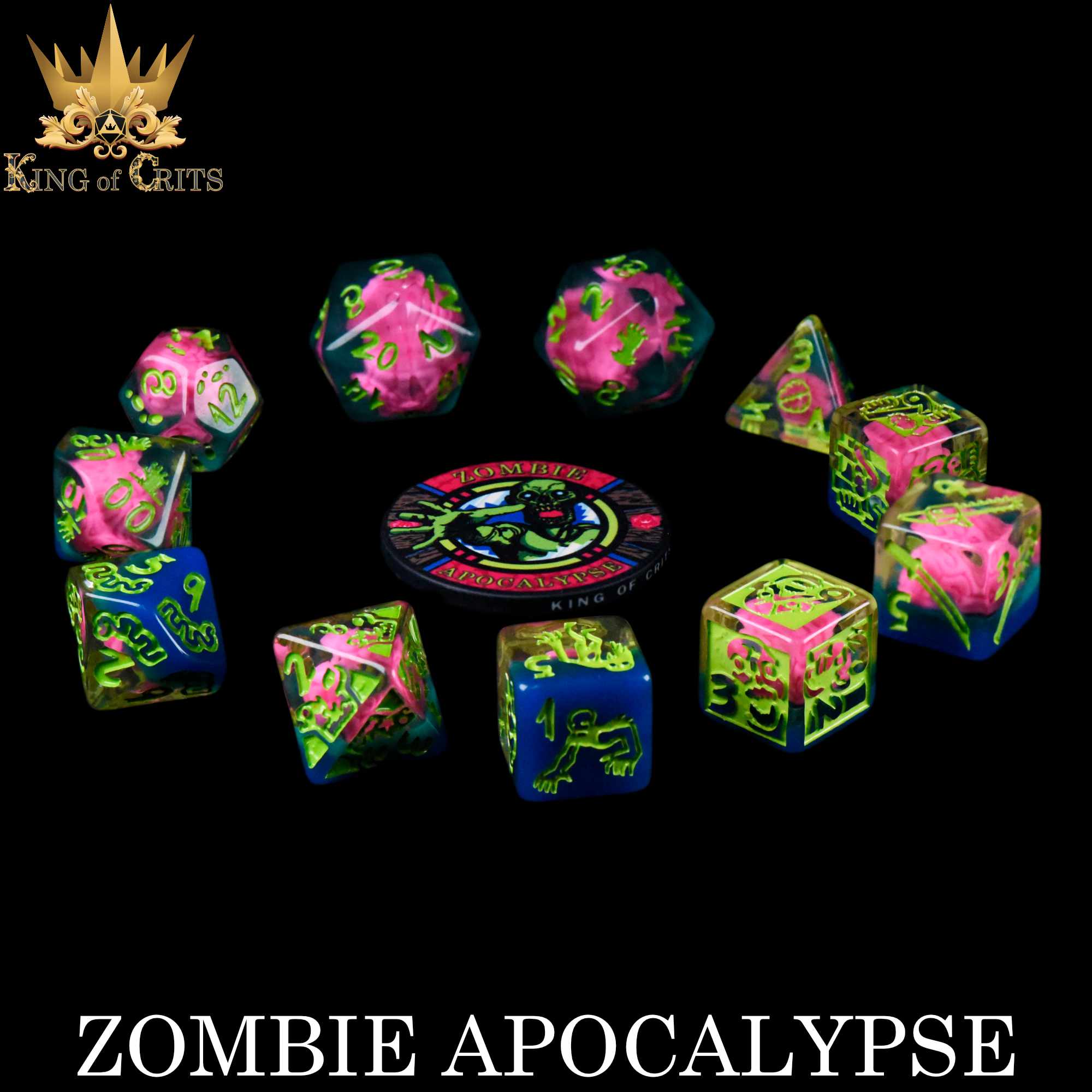 Zombie Apocalypse 11 Dice Set - Image 3