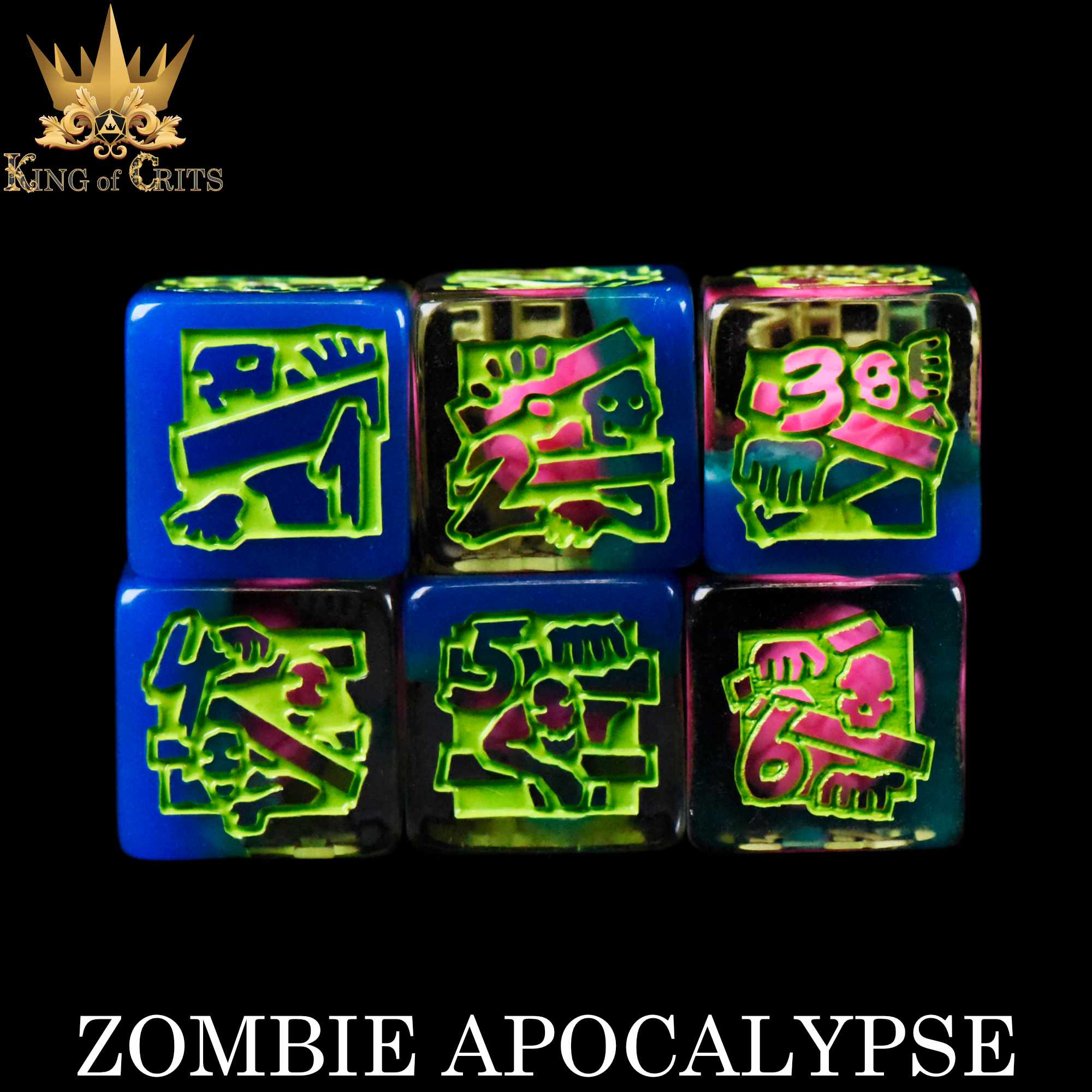 Zombie Apocalypse 11 Dice Set - Image 4