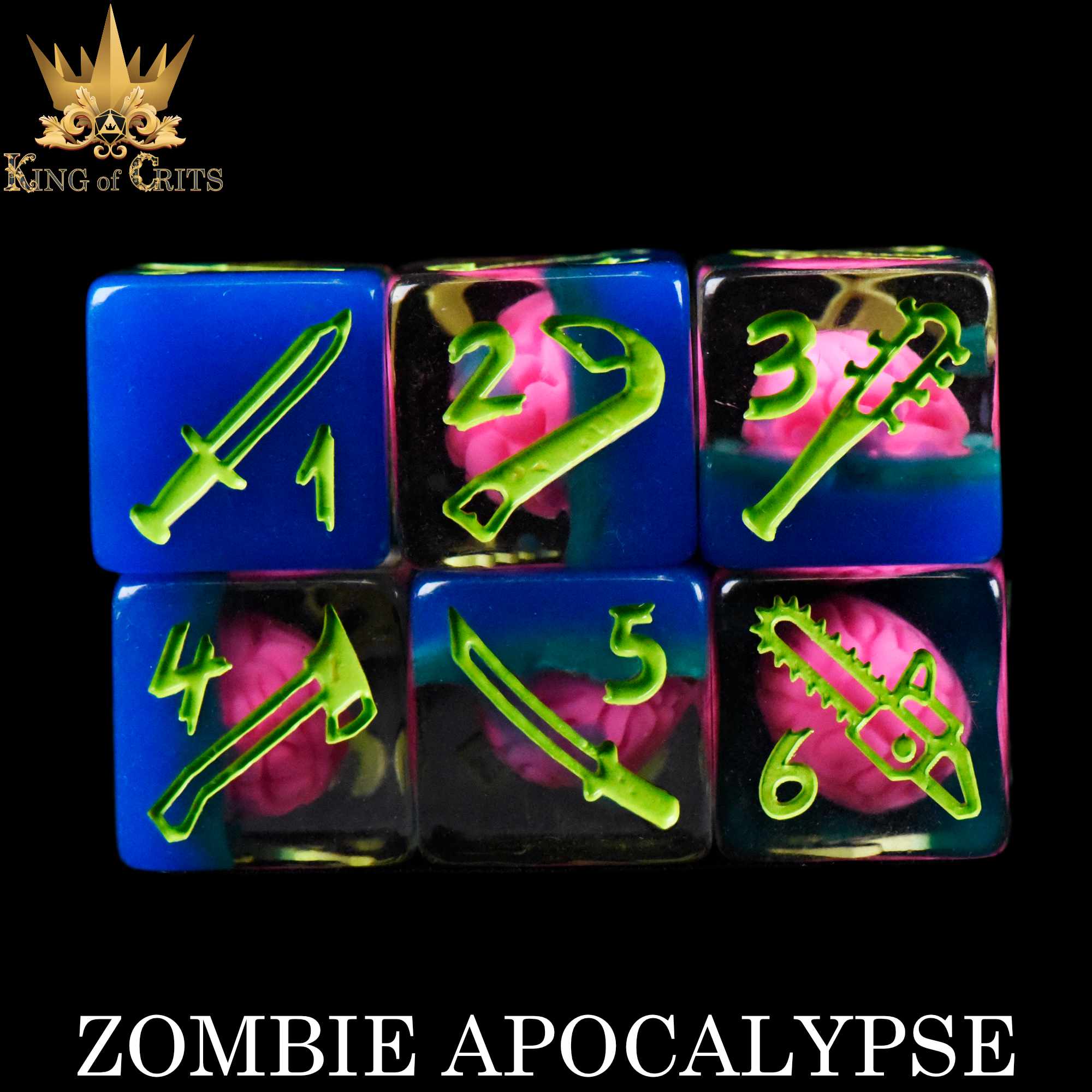 Zombie Apocalypse 11 Dice Set - Image 5