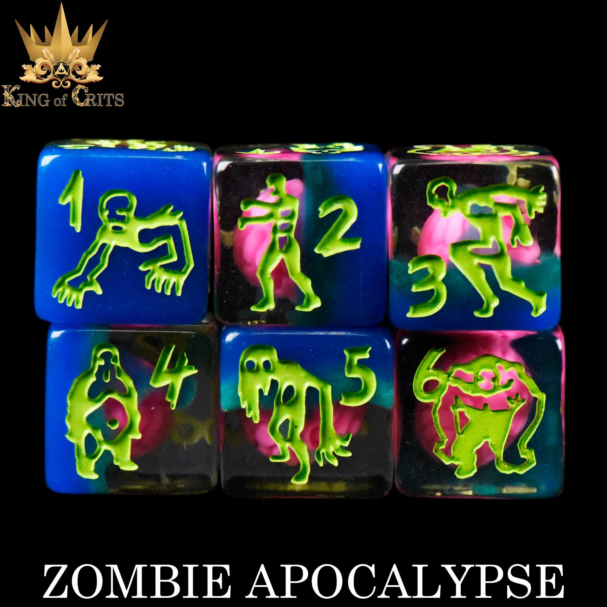 Zombie Apocalypse 11 Dice Set - Image 6